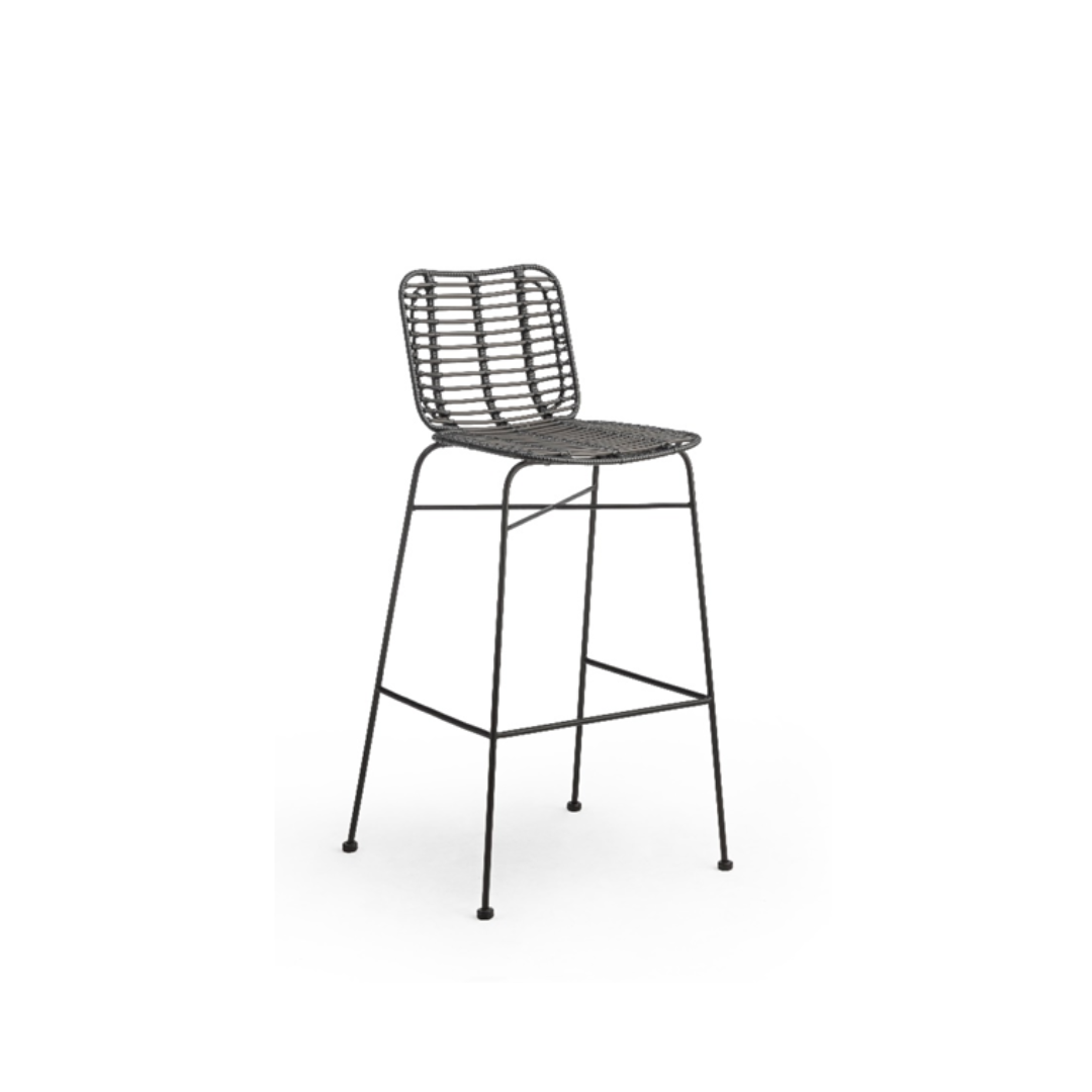 Palm Springs Bar Stool - Black Desert River Rentals