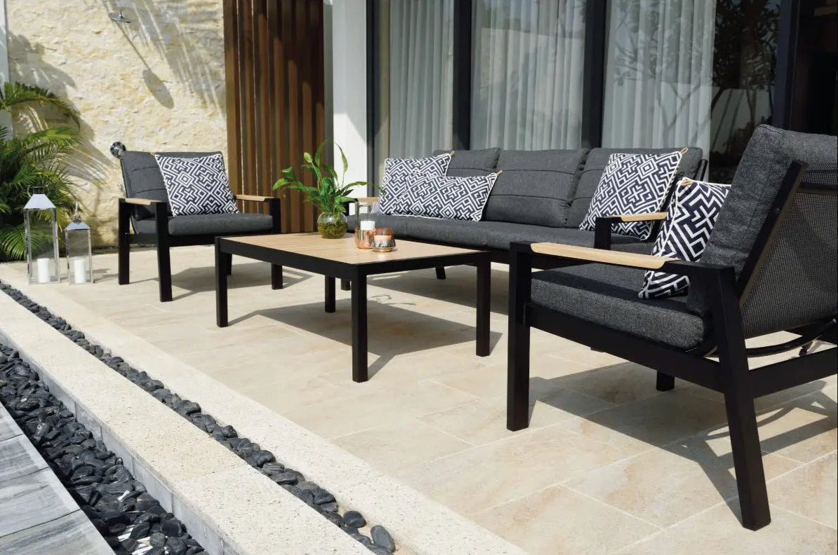 Panama 3-seater sofa | Desert River Outdoor Furniture Rental in Dubai