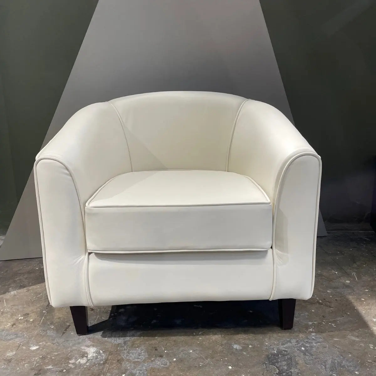 Panther armchair white Desert River Rentals