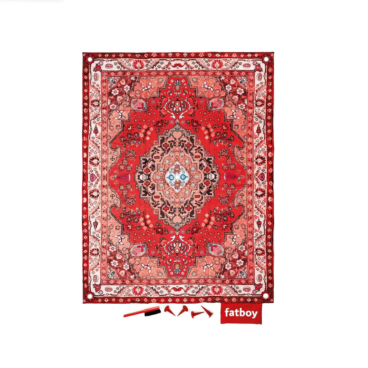 Picnic lounge red Desert River Rentals