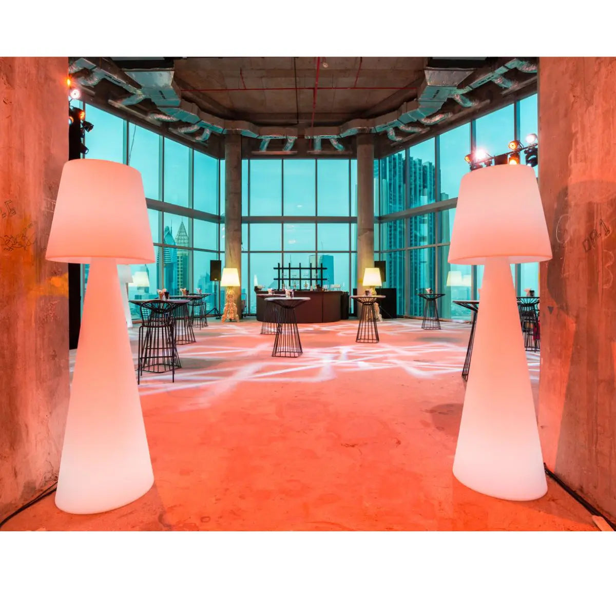 Pivot floor lamp - small Desert River Rentals