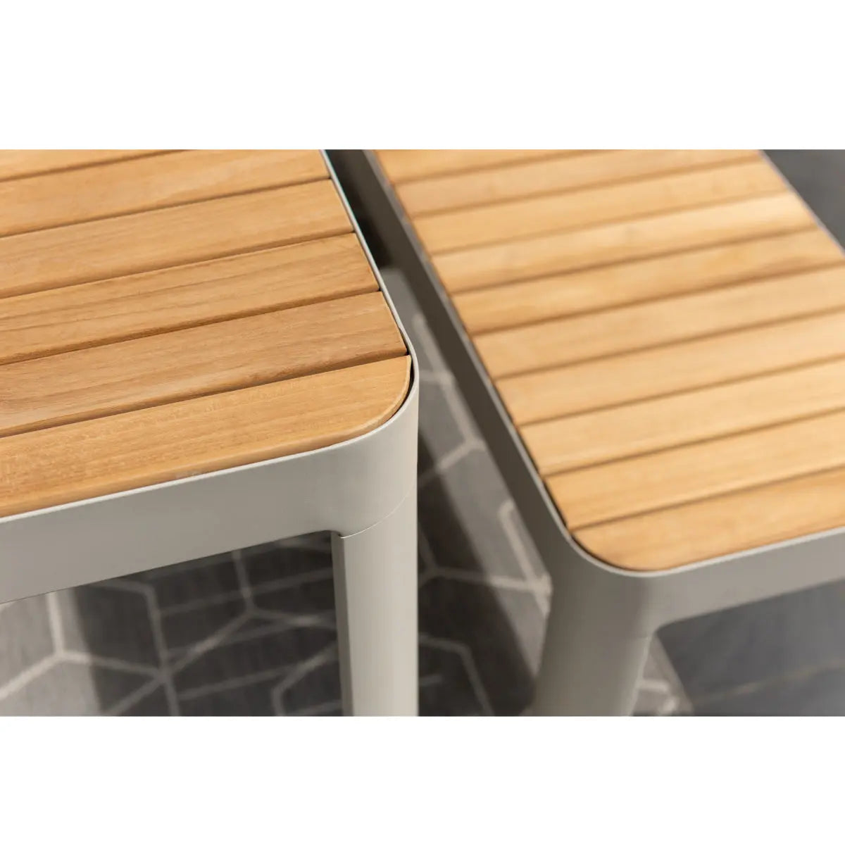 Portals 8 seater dining table & bench set Desert River Rentals