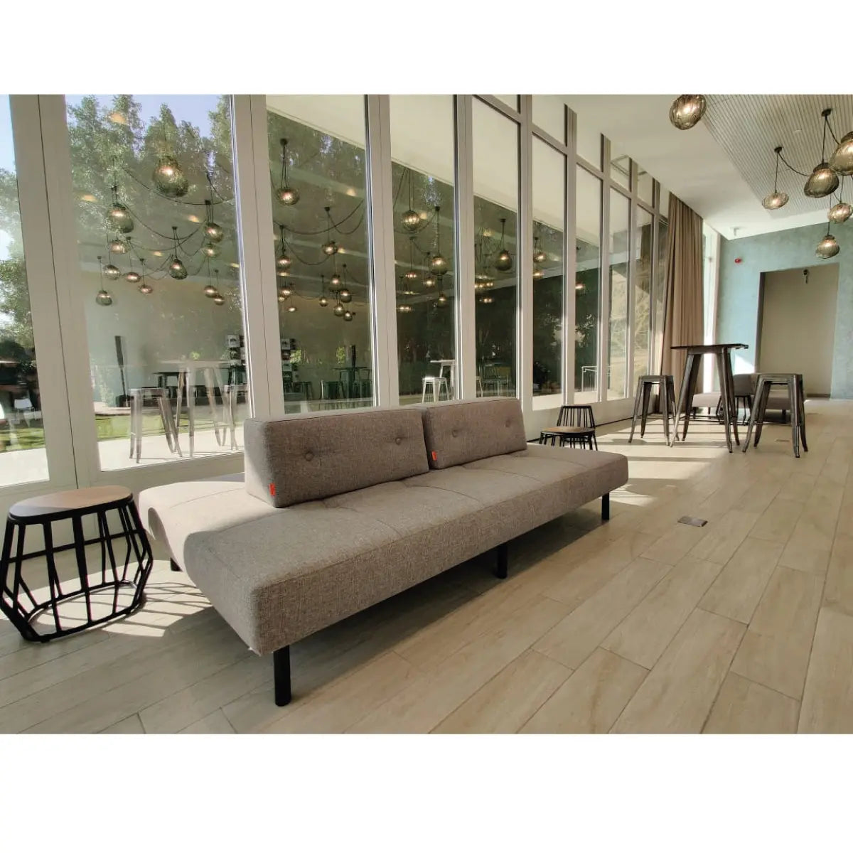 Rotor double sofa grey Desert River Rentals