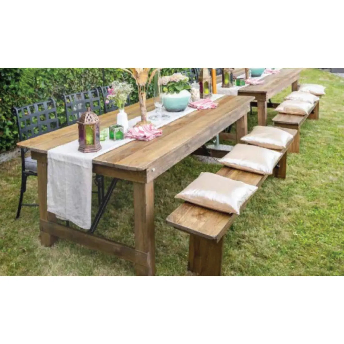 Soho farmhouse 8 seater table Desert River Rentals