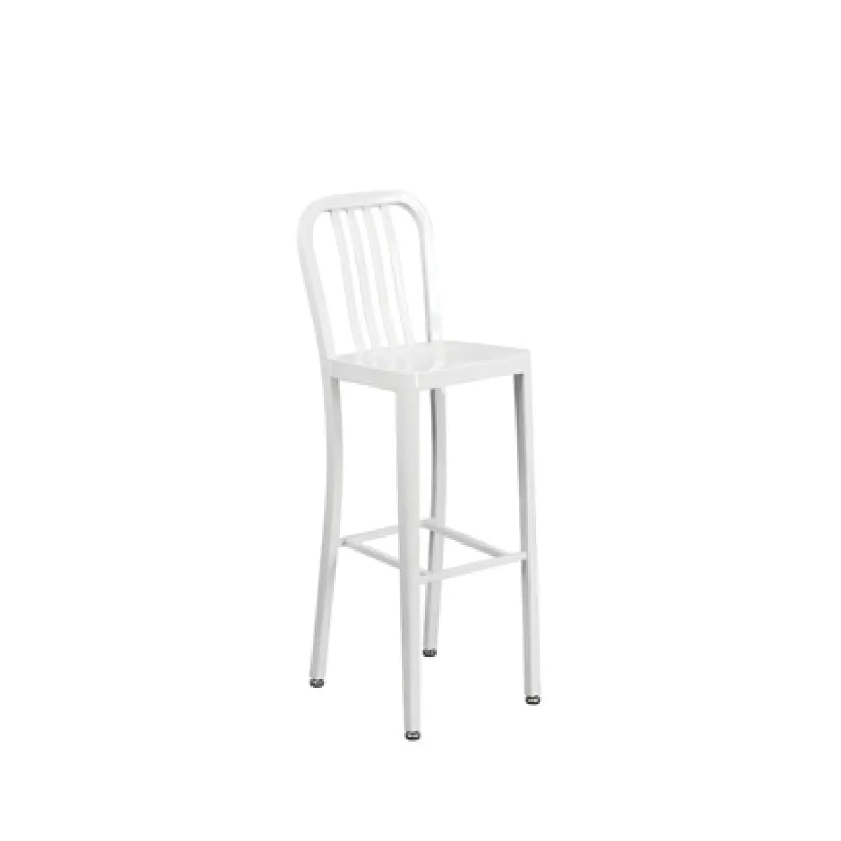 Spectre bar stool white Desert River Rentals
