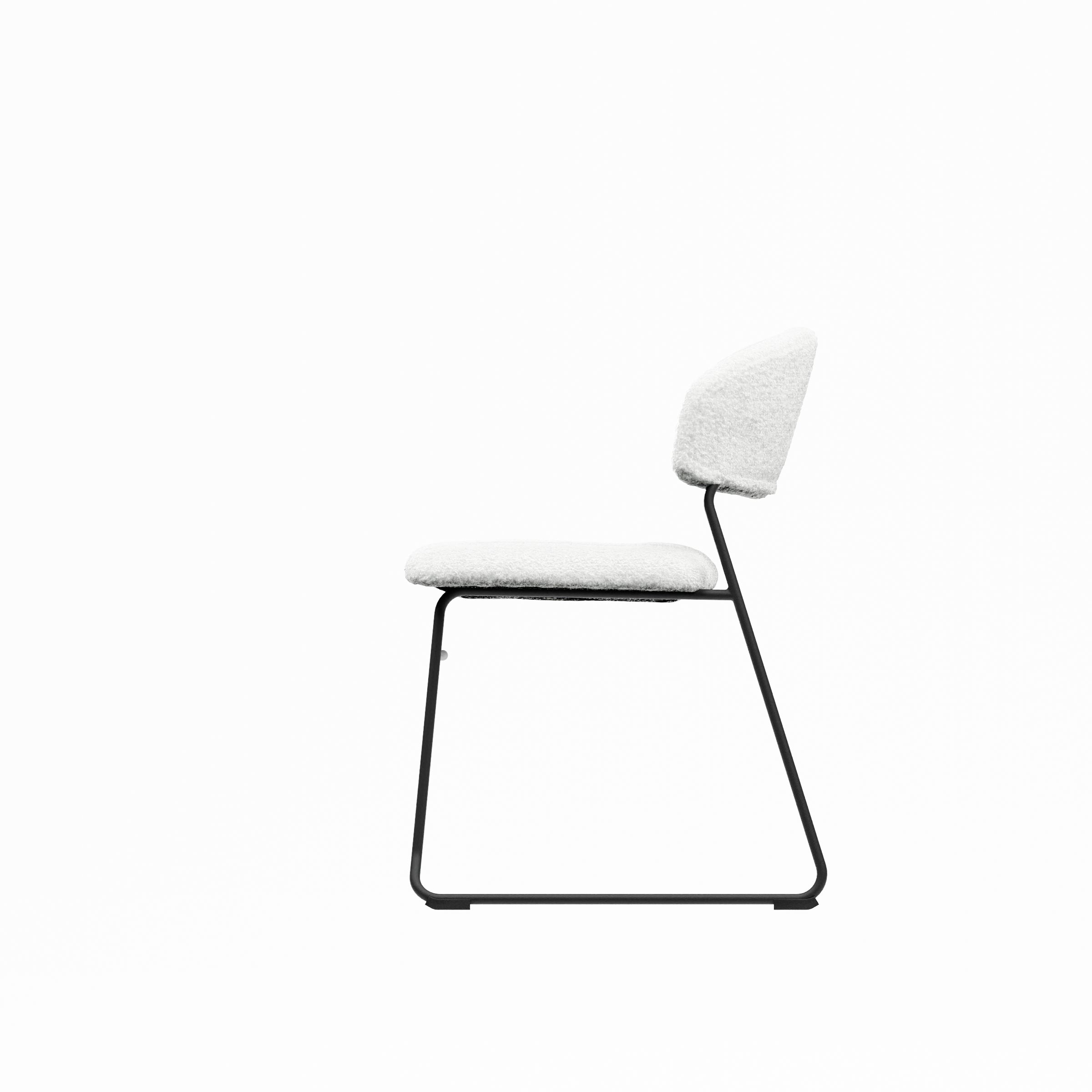 Ted Dining Chair White Desert River Rentals