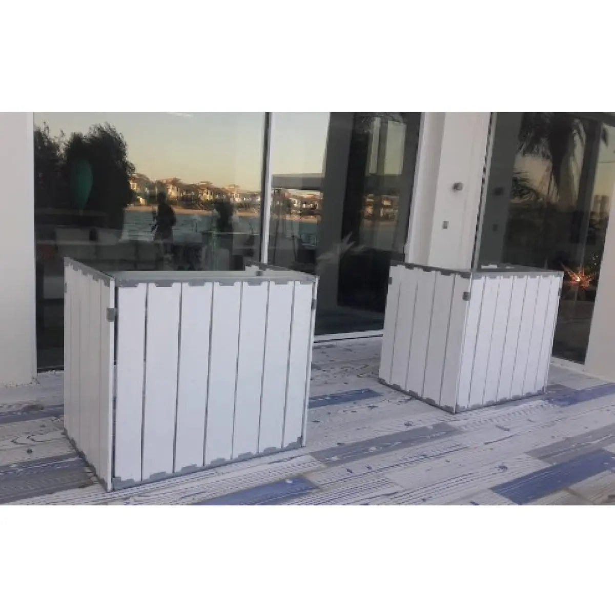 The bar crate white Desert River Rentals