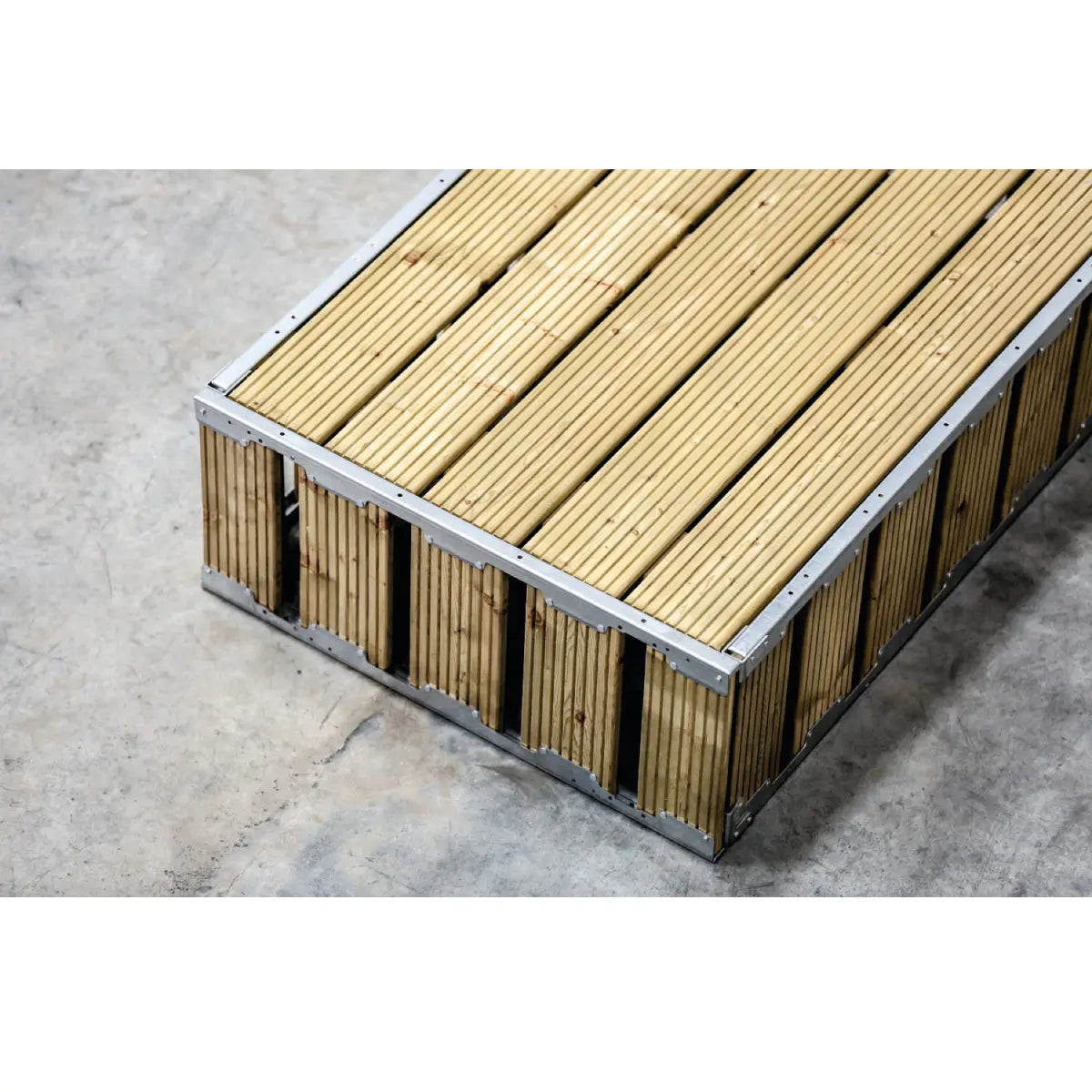 The lounge crate coffee table Desert River Rentals