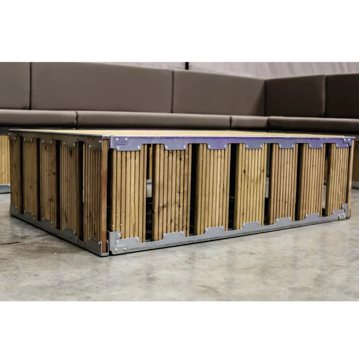 The lounge crate coffee table Desert River Rentals