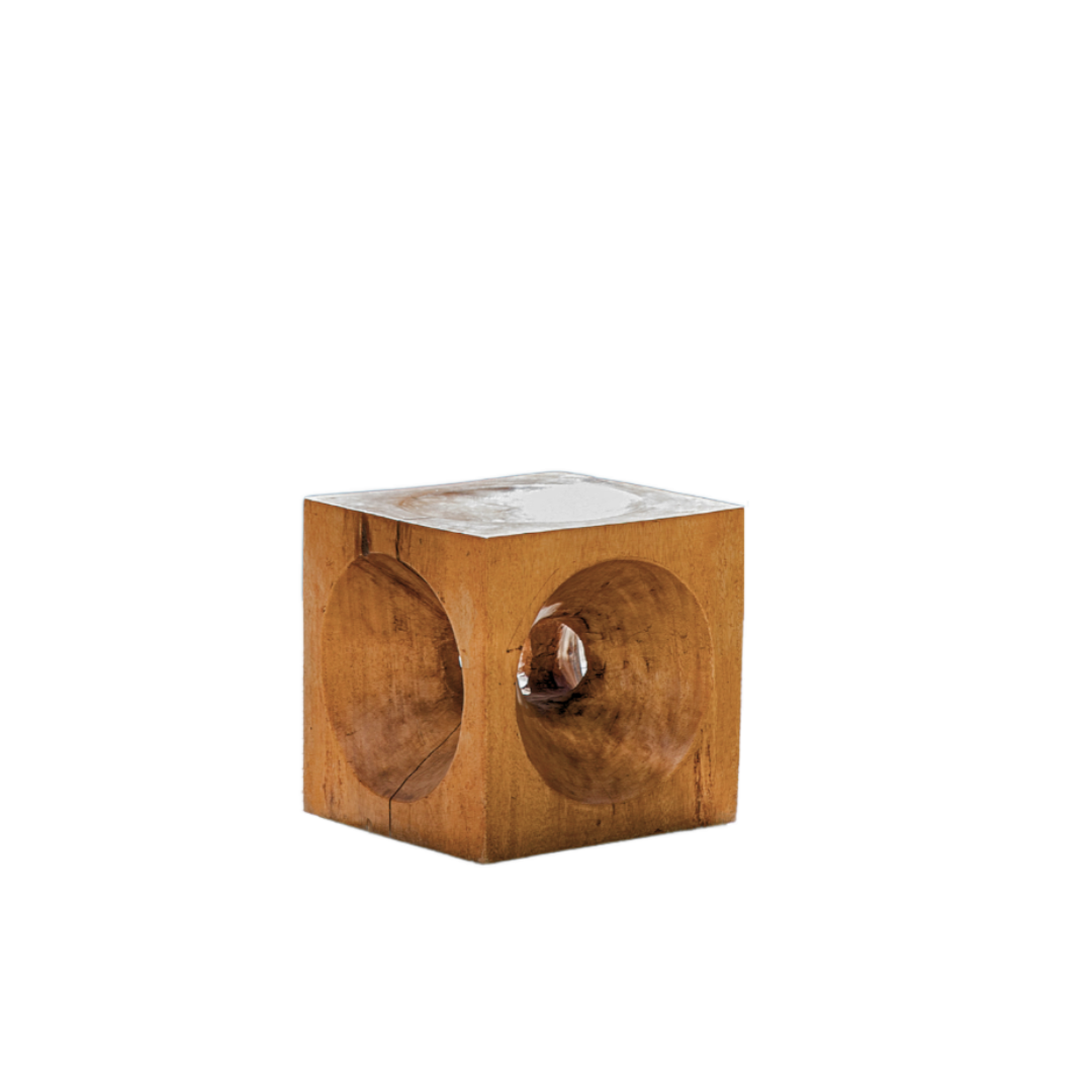 Oculus Side Table for Hire | Desert River Event Rentals Dubai