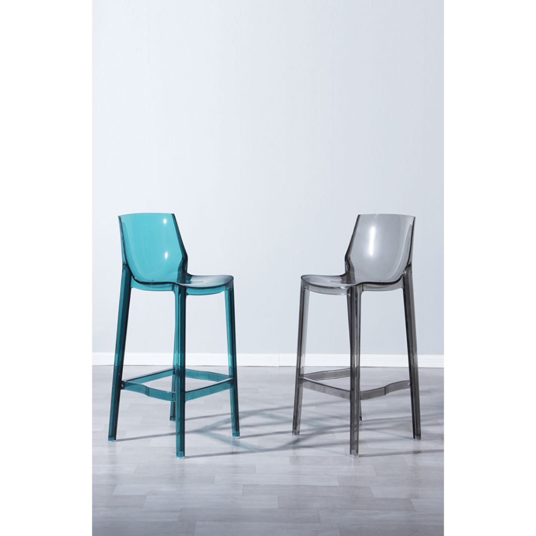 Vanish bar stool blue