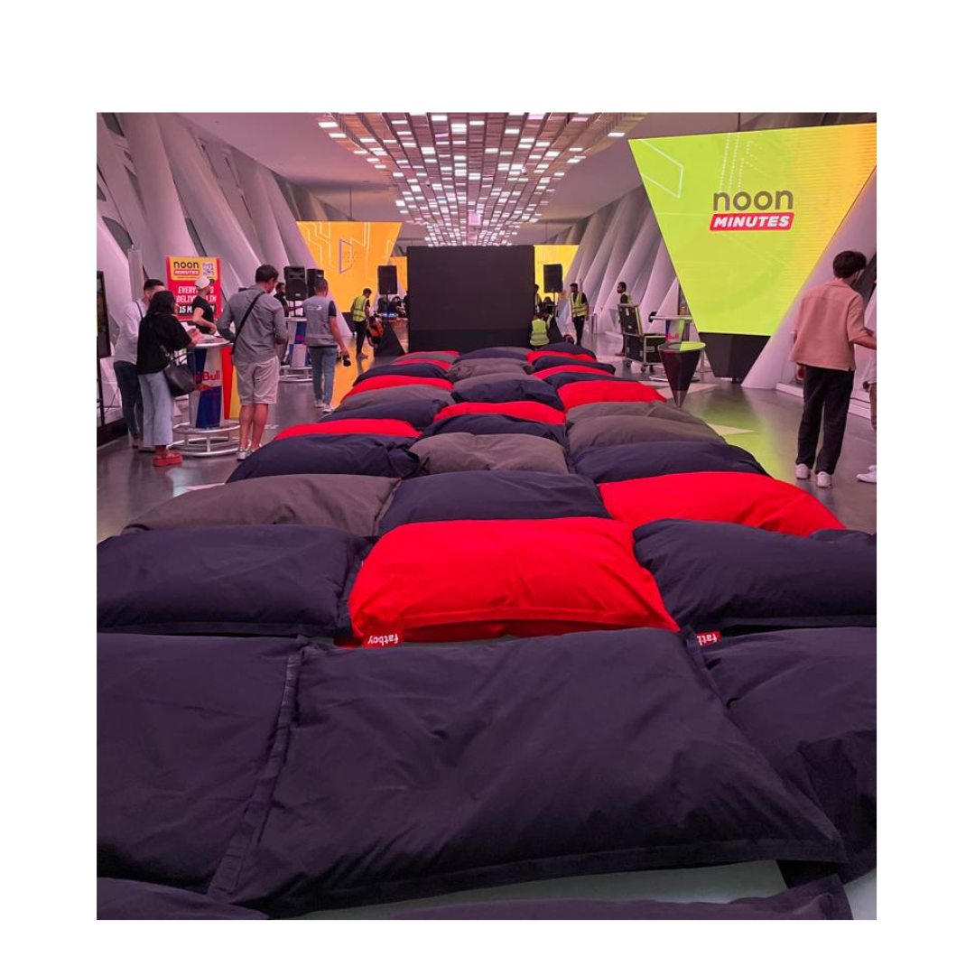 Fatboy Bean Bag Navy Blue Desert River Rentals