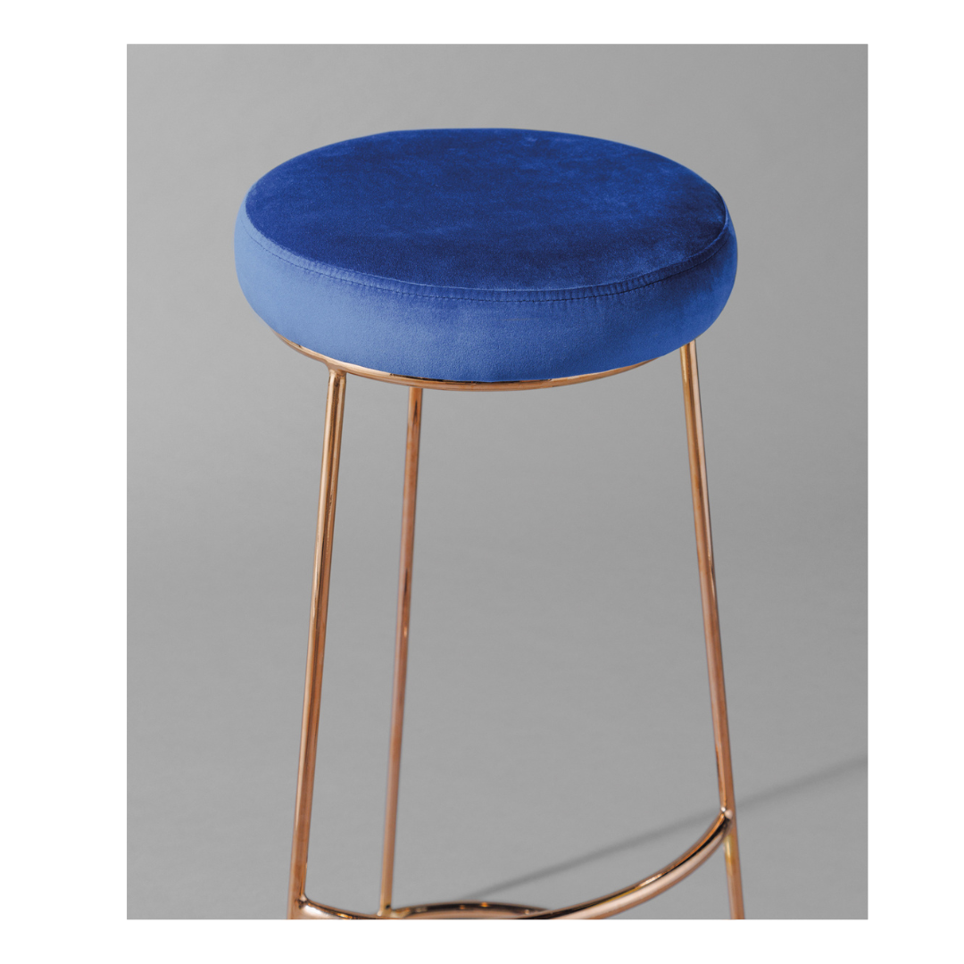 Felicia Bar Stool Blue Desert River Rentals