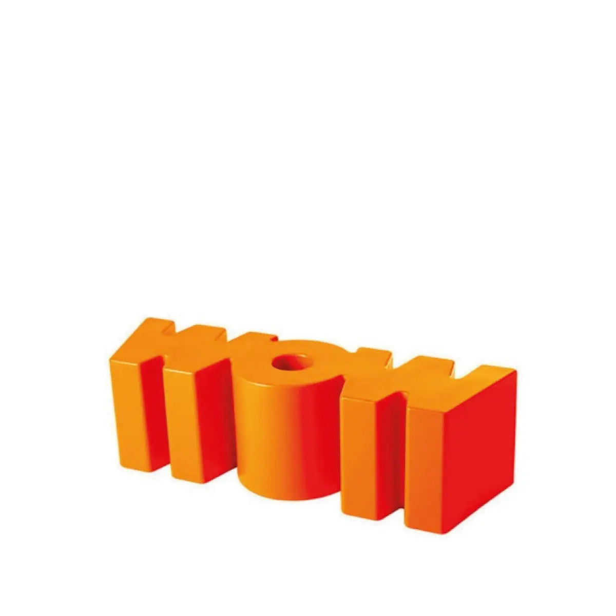 WOW bench orange Desert River Rentals