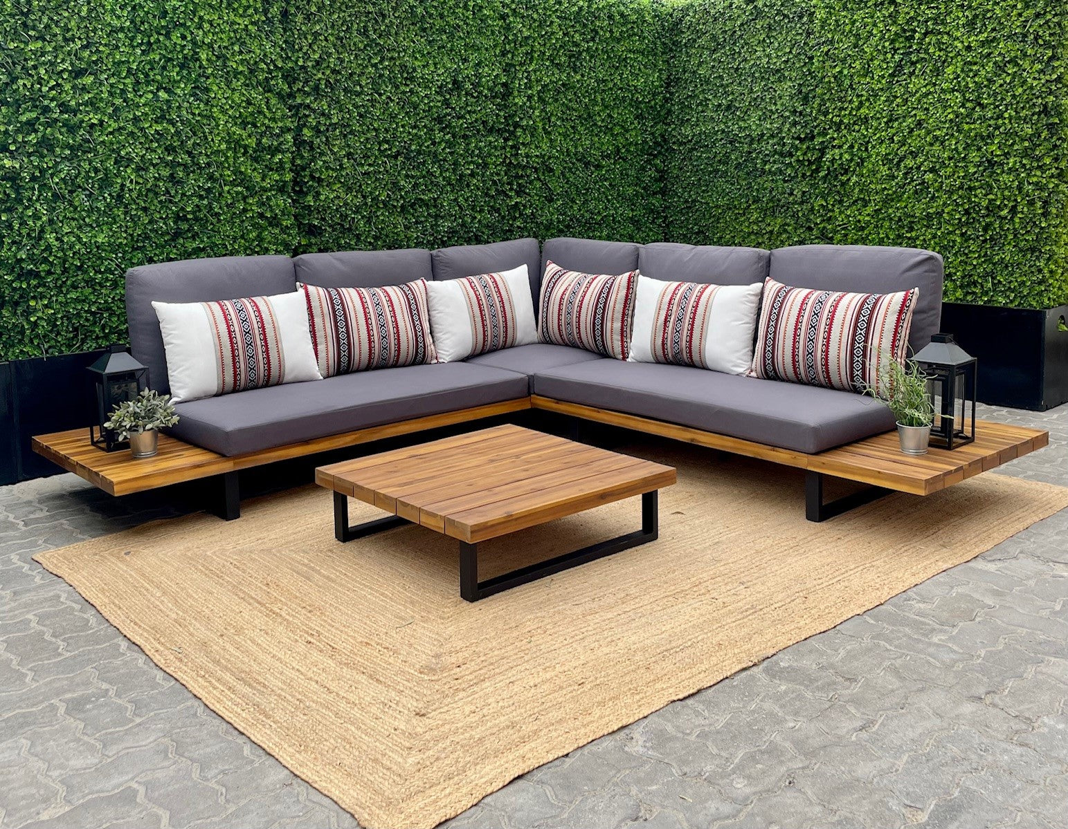 Zen L-shape 5 seater set