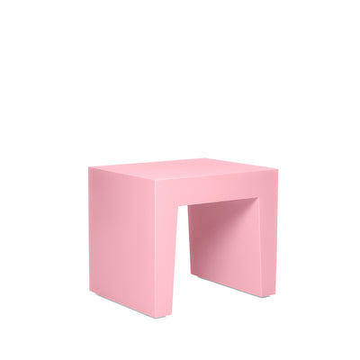Concrete seat pink